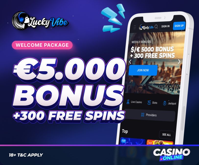 Lucky Vibe Casino Welcome Bonus